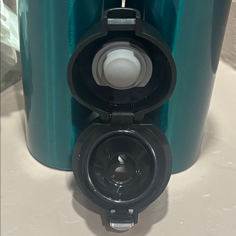 LocknLock Set of 2 Insulated Stainless Steel Tumblers ~ Teal - Picture 5 of 5